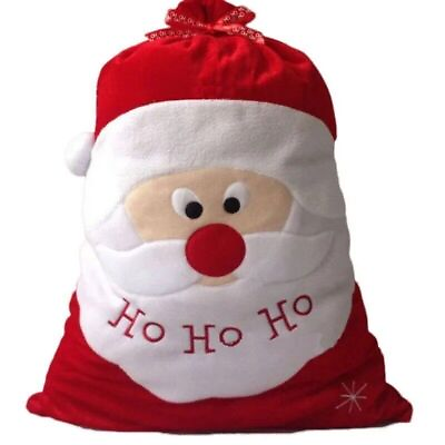 #ad #ad Christmas Day Santa Sack Stocking Big Gift bags Christmas Santa Claus Xmas Gifts $37.19