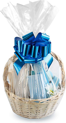 #ad Cellophane Bags16X24 Inch 20 PCS Cellophane Cello Wrap for Gift Baskets Clear $14.13