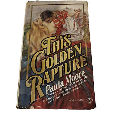 This Golden Rapture — Paula Moore 1980 Paperback Romance Novel Pocket Vintage $9.99
