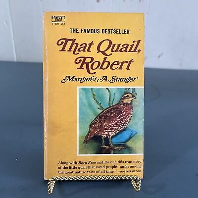 #ad That Quail Robert by Margaret A. Stanger 1966 Fawcett Paperback $5.30