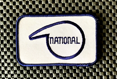 #ad NATIONAL EMBROIDERED SEW ON PATCH 3 3 4quot; x 2 1 4quot; NOS $8.99