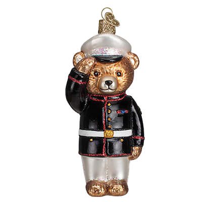 #ad Old World Christmas Marine Bear No Box $21.99