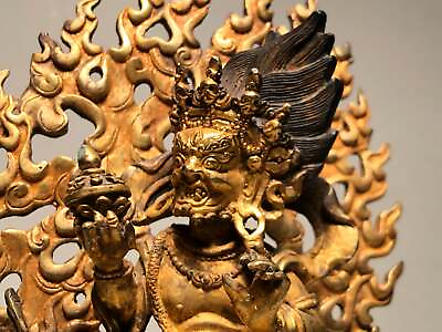 #ad Bronze image of Bhairava Tibet18th 19th century. $1308.75