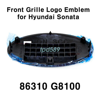 #ad New OEM Front Grille Logo Emblem Badge 86310G8100 for Hyundai Sonata 2018 2019 $39.99