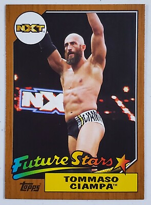 #ad 2017 Topps Heritage WWE Bronze Parallel #8 Tommaso Ciampa $1.99