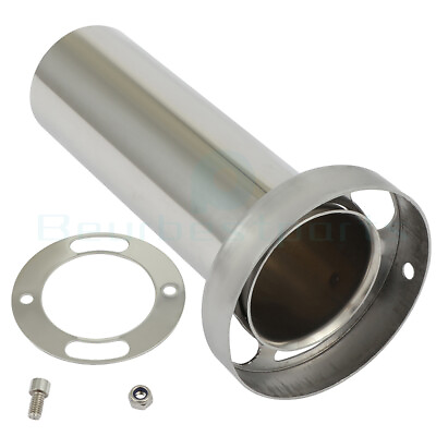 #ad 3.5quot; 85mm Removable Silencer Insert Adjustable Stainless Steel Exhaust Universal $15.99