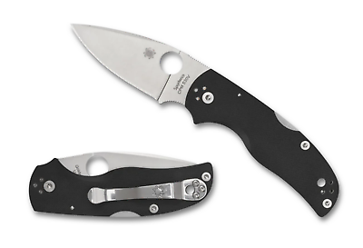 #ad Spyderco Native 5 Lockback Knife Black G 10 3quot; Satin C41GP5 C $259.95