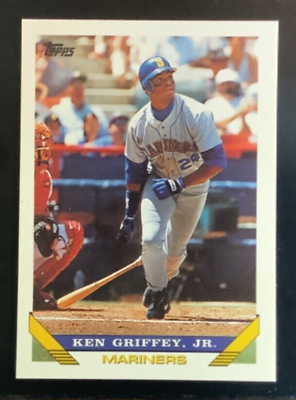 #ad 1993 Topps #179 Ken Griffey Jr Pre Production Sample Great Gift Sport Cards Nice $25.00