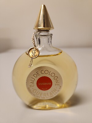 #ad #ad Shalimar Eau De Cologne by Guerlain Vintage 1.7 oz 50 ml Paris Bottle *read* $41.99