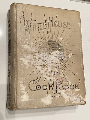 #ad Antique Vintage White House Cook Book 1929 Saalfeld $20.00