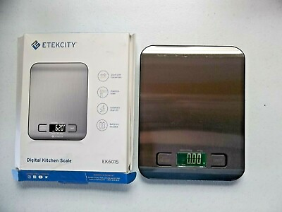 #ad Etekcity Food Scale Digital Kitchen Weight Grams and Ounces for Baking and Cook $15.10
