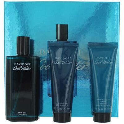 #ad #ad Cool Water by Davidoff 3 Piece Gift Set for Men $69.70