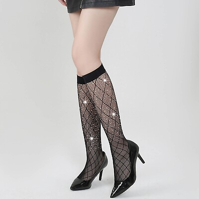 #ad Womens Socks 1 Pair Stockings Sexy Mesh Lolita Fish Net Gift Hollow Out JK New $9.49