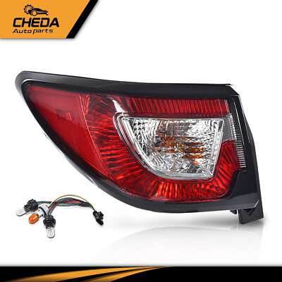 #ad Tail Light w bulbs Red Driver Side Fit For 2013 2017 Chevy Traverse LS LT LTZ $54.79