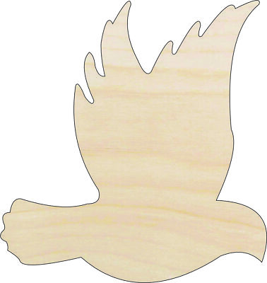 #ad Bird Dove Laser Cut Out Unfinished Wood Craft Shape BRD38 $2.61