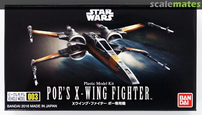#ad 003 Poe#x27;s X Wing Starfighter quot;Star Warsquot; Bandai Hobby VM $10.33
