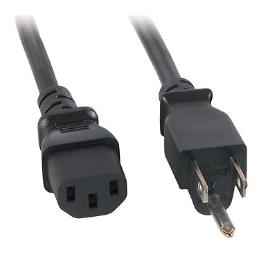 #ad IEC 25 ft. AC Power Cord Black 14 3 $29.93