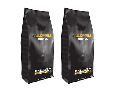 #ad #ad Brickhouse Coffee Ground Coffee Chocolate Bar Flavored Coffee 2 x 12 oz bags $18.00