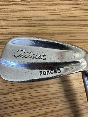 #ad Titleist Tour Model 8 Iron Right Hand Forged Vintage Golf Club Iron R Flex Steel $12.99