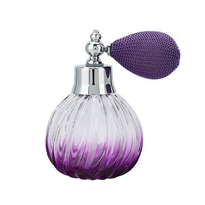 #ad Glass Bulb Vintage Perfume Bottle Retro Glass Refillable Atomizer Perfume Bo... $28.47