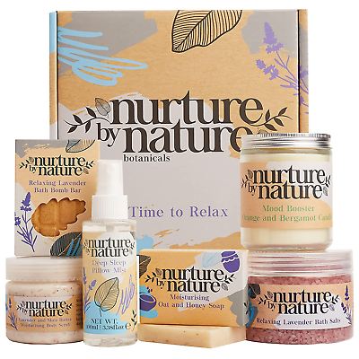 #ad #ad Nurture by Nature RELAX amp; CALM Spa Kit Spa Gift Baskets for Women Complete Ba $53.64