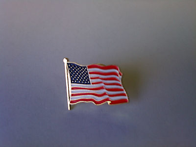 #ad 3 High Quality American Waving Flag Lapel Pins Patriotic US U.S. USA U.S.A. $5.56