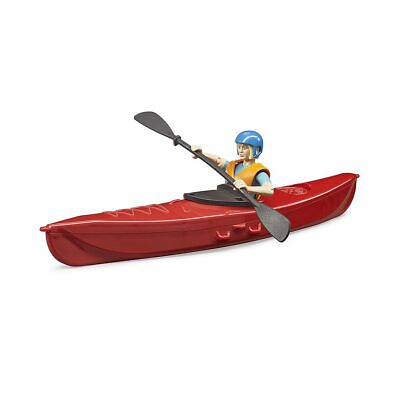 #ad 1 16 BWorld Kayak with Figure by Bruder 63155 $25.99