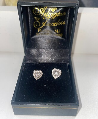 #ad earrings for women14k diamond $100.00