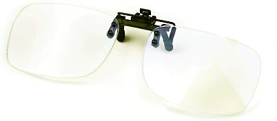 #ad Clear Lens Blue Light Blocking Computer Glasses Clip On Bluelight Anti Eyestrain $8.99
