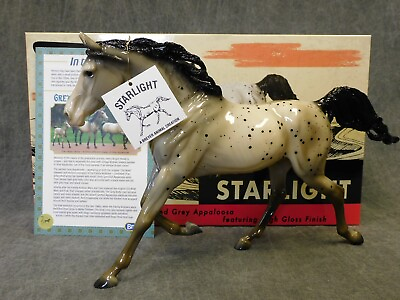 #ad Breyer * Starlight * Glossy Vintage Club Arabian Shagya Traditional Model Horse $199.95