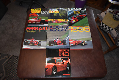 #ad Ferrari book lot 7 hard backs good to new condition $237.50