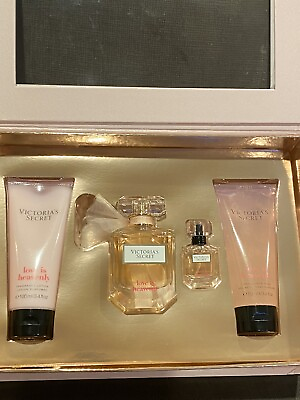 #ad #ad Set of 4 Victoria#x27;s Secret LOVE IS HEAVENLY Eau De Parfum Wash Gel Lotion $89.00