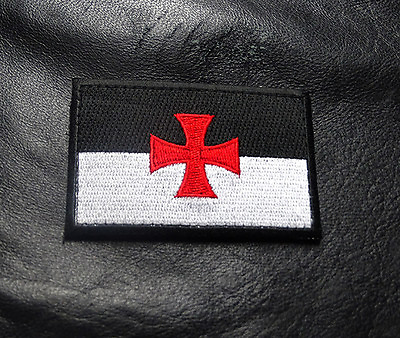 #ad KNIGHTS TEMPLAR CROSS INFIDEL CHRISTIAN HOOK PATCH BY MILTACUSA $7.99