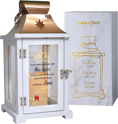 #ad 50Th Wedding Anniversary Lantern Best 50Th Anniversary Wedding Gifts for Couple $60.99