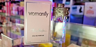 Womanity by Thierry Mugler Eau de Parfum 0.17 .17 oz 6 ml Mini Perfume IN BOX $34.99
