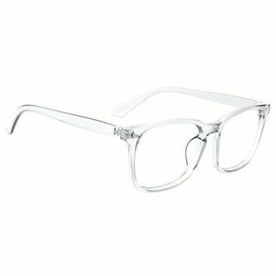 #ad Blue Light Blocking Glasses Square Nerd Eyeglasses Frame Anti Ray Computer Game $29.99