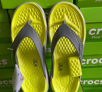 #ad NEW Mens and Womens Croc Literide Flip Sandal Flip Flop $42.88
