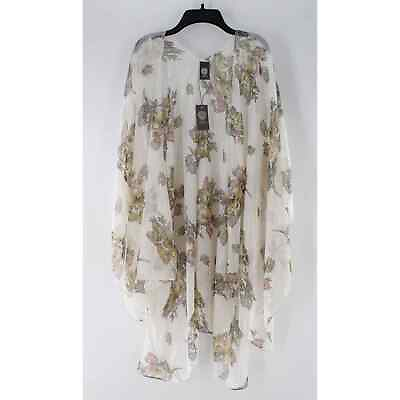 Vince Camuto Floral Cover Up Kimono Top with $48 Tags #K173 $14.99