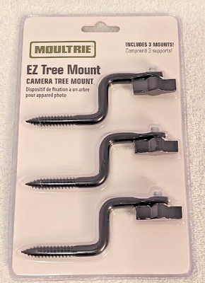 #ad Moultrie EZ Tree Mount for Game Camera 3 Pack Deer Hunting MFH TM12 NEW $13.50