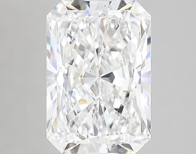 #ad Lab Created Diamond 3.48 Ct Radiant E VS2 Quality Excellent Cut IGI Certified $2374.75