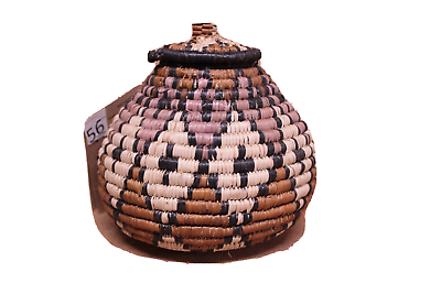 #ad 7quot; African Zulu Ukhamba beer Baskets new Africa #56 $37.00