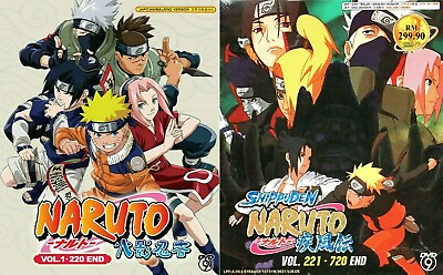 #ad ENGLISH DUBBED Naruto Shippuden Complete TV Series FREE EXPRESS SHIP $152.91