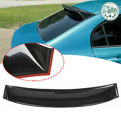 #ad #ad For 2012 2015 13 14 Honda Civic 4DR Rear Window Roof Spoiler Visor Vent Wing ABS $31.85