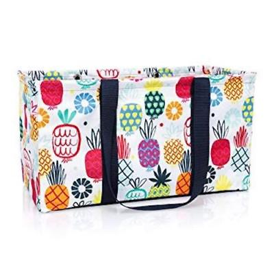 NEW Thirty One LARGE UTILITY tote laundry storage Bag 31 gift in Lotta Colada $29.99