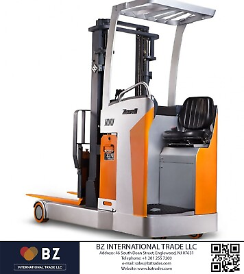#ad 1.5 TON SITTING ON ELECTRIC REACH TRUCK $17890.00