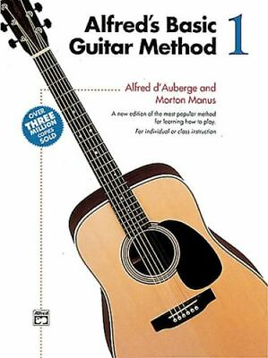 #ad Alfred#x27;s Basic Guitar Method Bk 1: Book amp; Enhanced CD $5.56