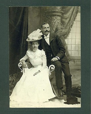 #ad Wyatt Earp and Josie Marriage Photo e 8x10 Photo Vintage signed reprint $7.99