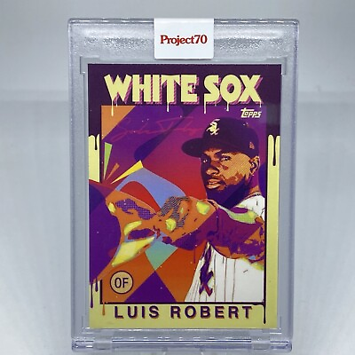 #ad 2021 Topps Project 70 Luis Robert By SoleFly Card #138 Chicago White Sox P70 C $24.99