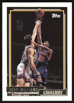 #ad 1992 93 Topps Gold John Williams #61 Cleveland Cavaliers $1.69