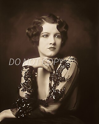 #ad Flapper Girl Ziegfeld Follies 8X10 PUBLICITY PHOTO Vintage 1920s glamour $11.49